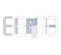 Horloge LED digitale XXXL avec fonction réveil et télécommande Lunartec