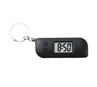 Horloge LED Keychain - Glow-in-The Dark Digital Pocket Watch | Mini clés de clés pour Les étudiants de Voyage Athlètes Adolescents Amis de Famille Amériques Quotidiennes Accessoires, 2,6x0,98x0,2