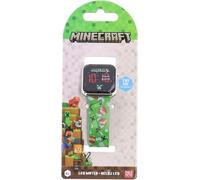 Horloge LED pour enfants Minecraft