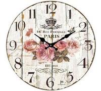 Lowell 14852 Horloge murale / de table Cercle Multicolore