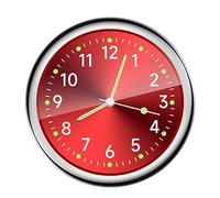 Horloge lumineuse pour tableau de bord de voiture - Petite horloge analogique à quartz pour tableau de bord de voiture, bateau, vélo, horloge à quartz