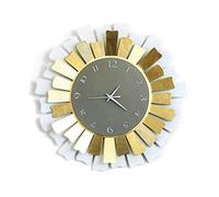 Horloge Lux Couleur Blanc et Or d'arts et métiers