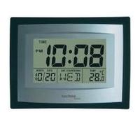 La Crosse Technology Horloge à quartz techno line WS8004 Argent