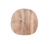 Horloge manguier 50x48 cm - - Marron - Bois