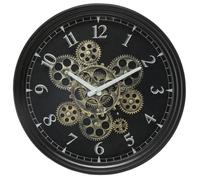 Atmosphera - Horloge mécanique Noire - métal D37 cm