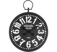 Horloge métal gousset D45 Atmosphera Gris anthracite G