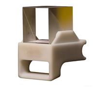 Horloge météo holographique 3D pour cube avec photos personnalisables et animation GIF pour une maison ou un bureau élégant (noir)