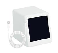 Horloge Météo Numérique - Horloge De Station Météo 3,5 X 4,8 X 4 Cm, Moniteur D'humidité Domestique Rechargeable, Affichage Modernisé De L'heure Et De La Date | Minuterie Intelligente De Bureau Portab