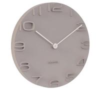 Karlsson KA5311GY Horloge Chromé Marron