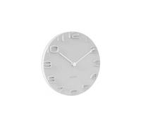 Karlsson KA5311WH on The Edge Pendule Murale Plastique Blanc 5 x 42 x 42 cm