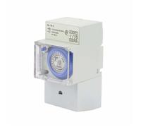 Horloge Modulaire, 110-230V SUL181H Interrupteur à Minuterie, Horloge Modulaire , Minuterie Mécanique Étanche Programmable 24H