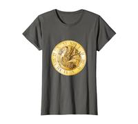 Horloge Mouvement Gear Steampunk Time Cadeau T-Shirt, Femme, Asphalte, XS