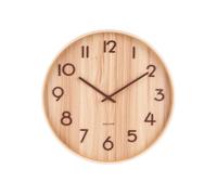 Horloge mural Pure grand modèle - Bois lumineux