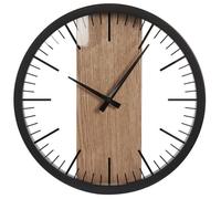 Horloge murale ø 38 cm noire VILLORA