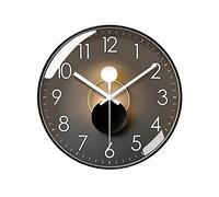 Horloge Murale 25 cm/30 cm/35 cm, Horloge Murale Circulaire Moderne et Tendance, décoration d'intérieur, Horloge Lumineuse de Luxe, Horloge numérique de Cuisine