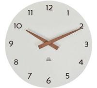 Horloge murale 30 cm ALBA Milena blanc - Blanc/Bois Blanc G