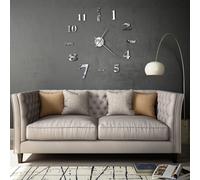 Horloge Murale 3D Décoration Maison Salon Bureau Chambre Intérieure vidaXL