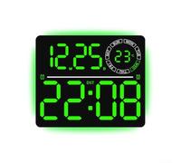 Horloge murale 99 minutes pour compte à rebours (vert)
