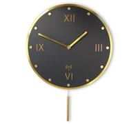 Horloge murale à balancier chiffres romains vintage