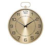 Atmosphera – Horloge murale à gousset Irina – métal doré – 53 cm
