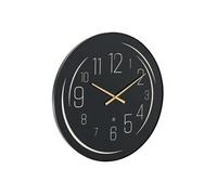 Horloge Murale à LED "Jua" 70cm Noir & Jaune