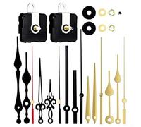 Horloge murale à quartz avec deux mécanismes à couple élevé et plusieurs aiguilles pour réparer ou construire des horloges à partir de zéro