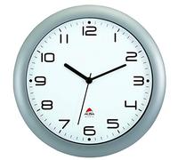 Alba Horloge murale Hornew à quartz – Diamètre 30 cm – Gris
