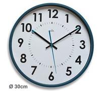 Orium Horloge silencieuse Abylis Ø30cm - Bleu Canard