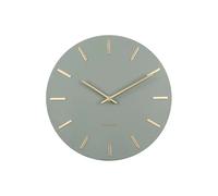 Karlsson KA5821DG Charm Horloge Murale Vert Jungle 30 cm