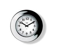 Horloge murale - Alessi - 11 Momento - Acier inoxydable - Mécanique - Rond