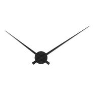 Horloge murale aluminium Karlsson Little Big Time Noir 77,5x77,5x5x77,5 cm