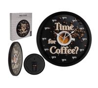 Horloge murale analogique 29 cm fois pour le café
