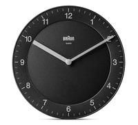 Braun BC 06 B Quarzwanduhr analog schwarz Horloge à quartz Cercle Noir