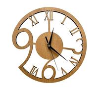 Horloge murale arbre de vie à géométrie sacrée | Sans tic-tac et silencieuse | Horloge décorative 30 x 30 cm | Design unique pour salon, chambre à coucher et bureau | Fonctionne avec piles
