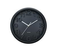 Horloge murale avec chiffres classic Karlsson Elevated Noir 33,5 cm