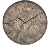 Horloge murale avec illustration du mécanisme sur la face, Ø 50 cm