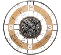Horloge murale avec mécanisme décoratif LANA, Ø 90 cm