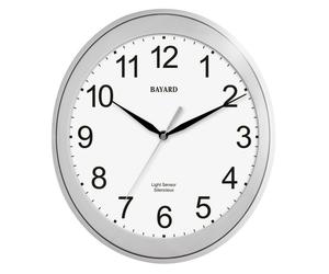 Horloge murale Bayard ovale Light Sensor Bons plans : Promo
