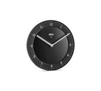 Braun BC 06 B Quarzwanduhr analog schwarz Horloge à quartz Cercle Noir