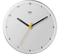 Horloge murale Braun 67685 radiopiloté(e) 230 mm blanc
