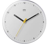 Horloge murale Braun 67685 radiopiloté(e) 230 mm blanc