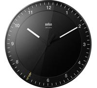Horloge murale Braun BC17DCF radiopiloté(e) 30 cm x 30 cm x 30 cm x 4.2 mm noir