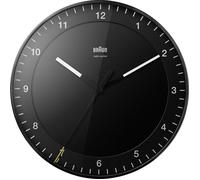 Braun Horloge murale BC17DCF radiopilotée 30 x 30 x 4,2 cm Noir