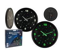 Horloge murale brillante analogique 29 cm espace