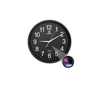 Vidéosurveillance YONIS Horloge Murale Caméra Espion WiFi FHD 1080P Vidéosurveillance Android iOs + SD 128Go