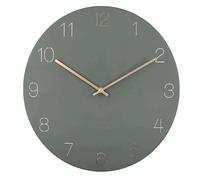 Karlsson Pendentif Horloge Murale Numbers Jungle Vert D. 40 cm, Hauteur 3,5 cm, 1 Pile AA Non Incluse
