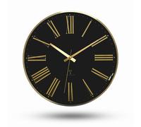 Horloge murale chiffres romains silencieuse