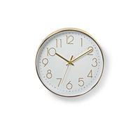 Horloge Murale Circulaire Or Diamètre 30cm Chiffres Facile à Lire