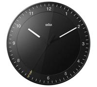 Horloge Murale Classique Grande Analogue, Noire - BC17B