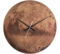 - Horloge murale en verre Mars - Marron - Mars